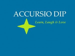 ACCURSIO DIP learn laugh love