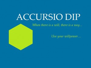 ACCURSIO DIP -willpower