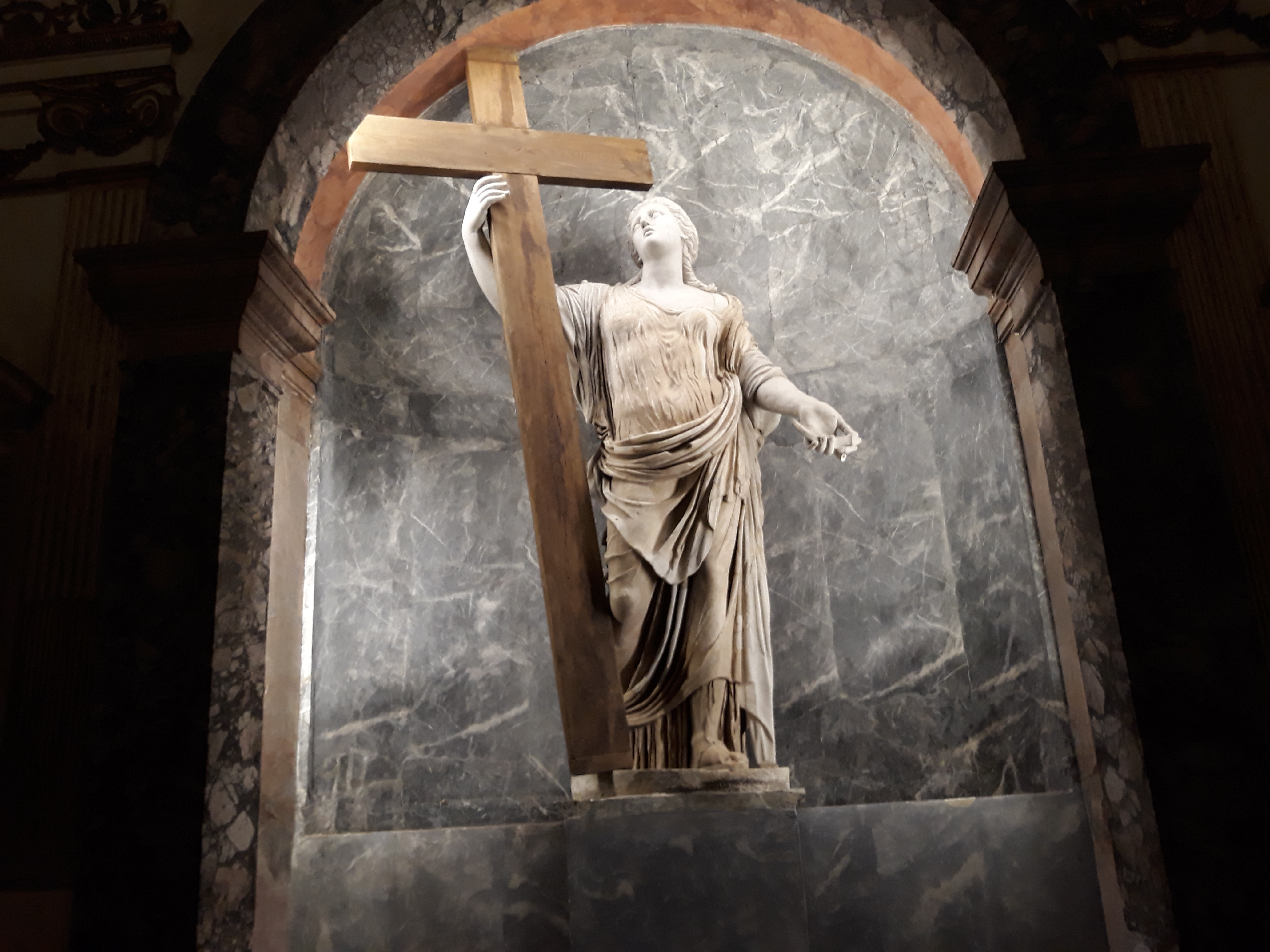 Santa Helena, Basilica di Santa Croce in Gerusalemme, Roma maggio 2019